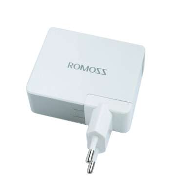 ROMOSS iCharger 20 (EU) Power Adapter USB Výstup 1: 5V / 2.1A,  Výstup 2: 5V / 2.1A