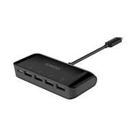 Romoss CH08C4A 5in1 Multiport Adapter USB-C na 4x USB-A 3.0/F, Multiport s napájením USB