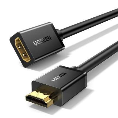 UGREEN HDMI Male/Female prodlužovací kabel 2 m černý