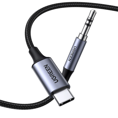 UGREEN 20192 USB-C Male/3.5mm Male Audio kabel s čipem 1m