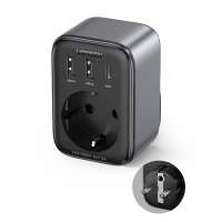 UGREEN 90613 Outlet Extender(1 AC outlets + 30W 2A1C)