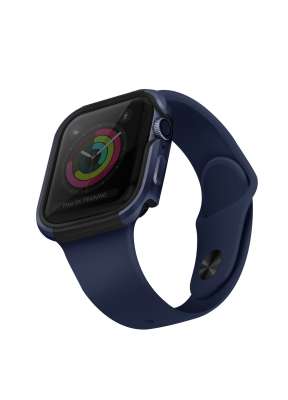 Uniq Valencia pouzdro pro Apple Watch 40mm modré