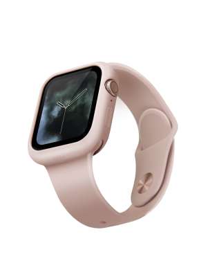 Uniq Lino pouzdro pro Apple Watch 44mm Blush růžové