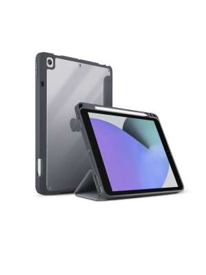 UNIQ Moven antimikrobiální obal pro iPad 10.2 (2021/2020/2019) šedý