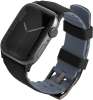 UNIQ LINUS AIROSOFT SILICONE APPLE WATCH STRAP 41/40/38MM - MIDNIGHT BLACK (BLACK)