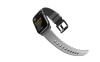 UNIQ LINUS AIROSOFT SILICONE APPLE WATCH STRAP 41/40/38MM - CHALK GREY (GREY)