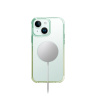 UNIQ Combat Duo MagClick ochranný kryt na iPhone 15, Mint (Sea green/Soft yellow)