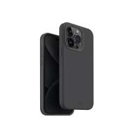 UNIQ Lino Hue MagClick ochranný kryt na iPhone 15 Pro, Charcoal (grey)