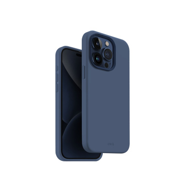 UNIQ Lino Hue MagClick ochranný kryt na iPhone 15 Pro, Navy (blue)