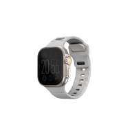 UNIQ Stride FKM řemínek pro Apple Watch 49/46/45/44 mm Chalk grey