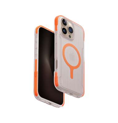 UNIQ Combat Active MagClick charging ochranný kryt na iPhone 16 Pro Max Volt orange