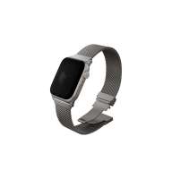 UNIQ Dante Pro řemínek pro Apple Watch 49/46/45/44 mm Titanium silver