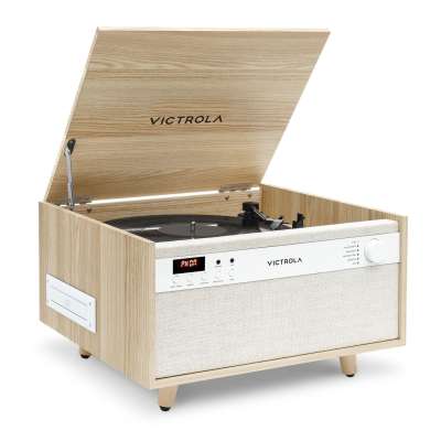 Victrola VTA-820SB-NAT-INT Century 6v1 gramofon béžový