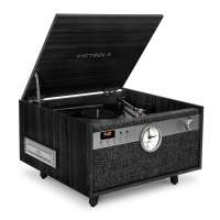 Victrola VTA-830SB-BLK-INT Century Signature 6v1 gramofon černý