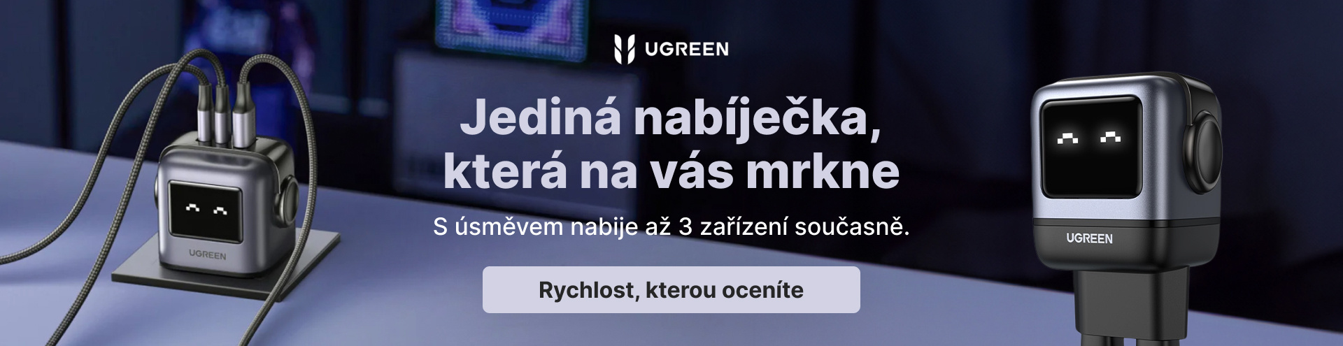 UGREEN Nexode rychlonabíječka 09/2024