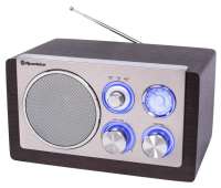 ROADSTAR HRA-1245/WD retro styl rádio FM/MW